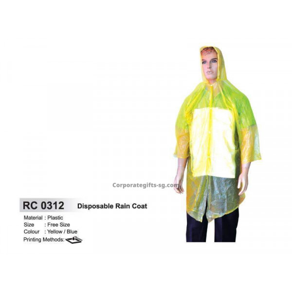 RC 0312 Disposable Rain Coat